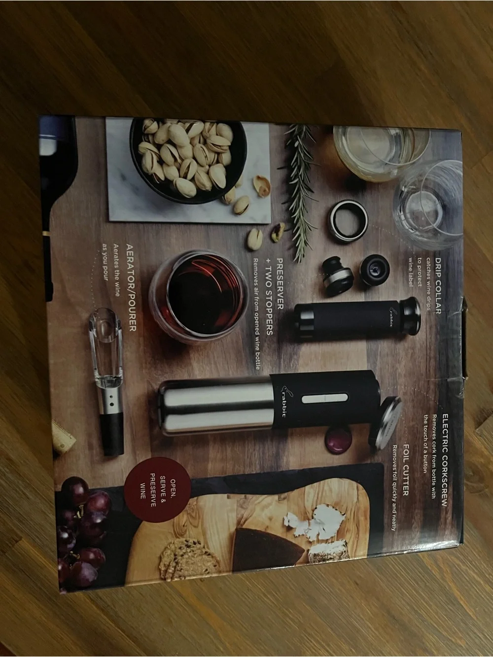 Rabbit ® 8-Piece Wine Tool Set
